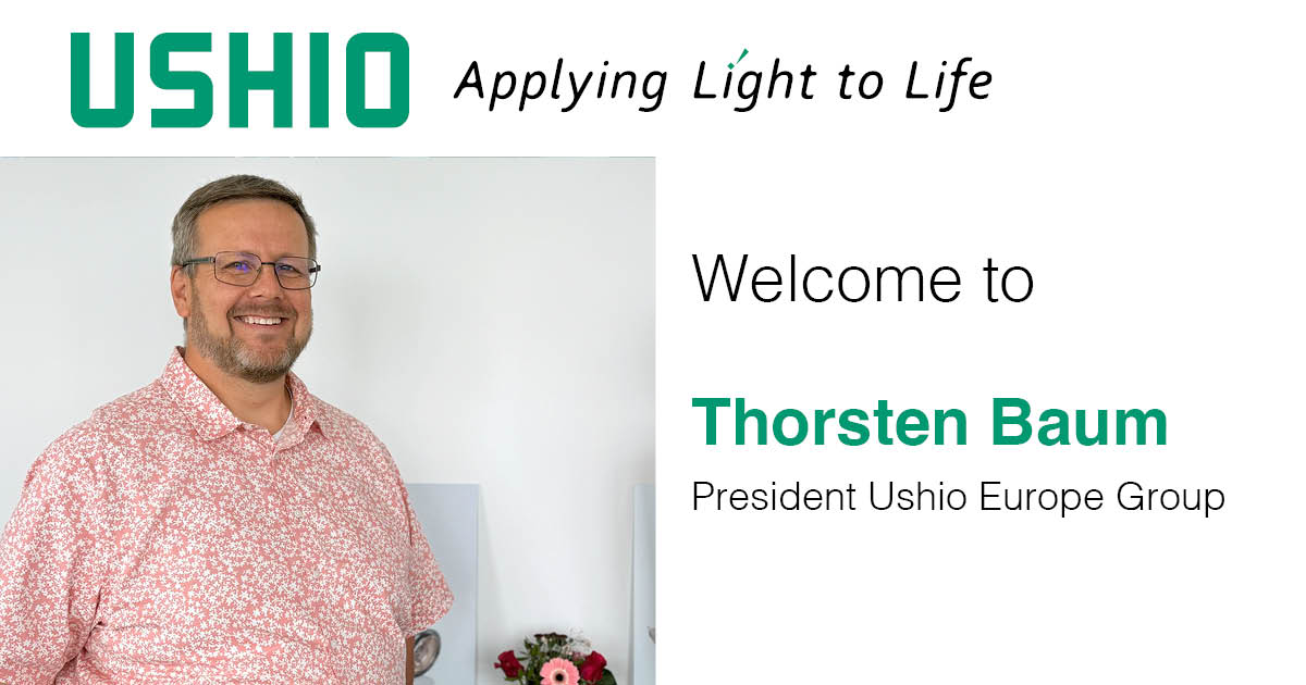 Leadership Change at the Ushio Europe Group